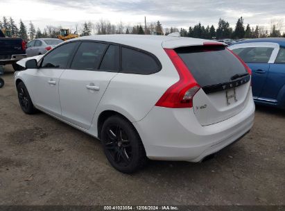 2015 VOLVO V60 T5 White  Gasoline YV1612SA7F1194192 photo #4