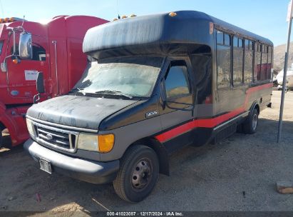 2006 FORD E-450 CUTAWAY Black  Diesel 1FDXE45P16HA51090 photo #3