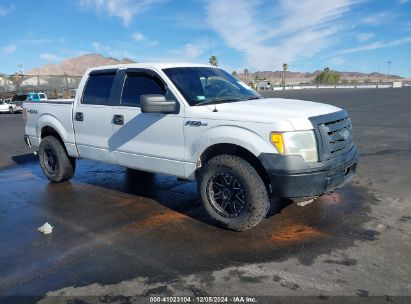 2009 FORD F-150 FX4/KING RANCH/LARIAT/PLATINUM/XL/XLT White  Flexible Fuel 1FTPW14V09FA55566 photo #1