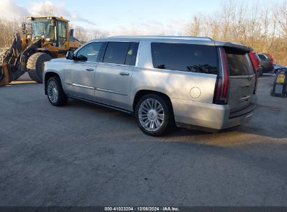 2017 CADILLAC ESCALADE ESV PLATINUM Gray  Gasoline 1GYS4KKJ8HR236069 photo #4