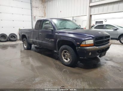 1999 DODGE DAKOTA SLT/SPORT Purple  Gasoline 1B7GG22Y6XS266176 photo #1