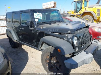 2018 JEEP WRANGLER JK UNLIMITED WILLY WHEELER W 4X4 Black  Flexible Fuel 1C4BJWDG2JL868274 photo #1