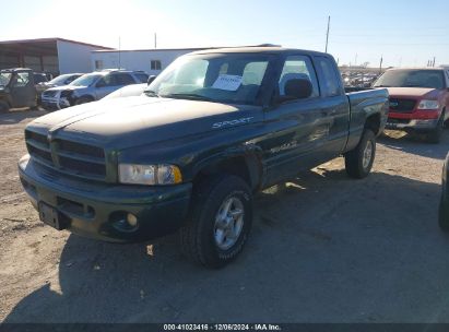 2001 DODGE RAM 1500 ST Green  Gasoline 3B7HF13Z21G186039 photo #3