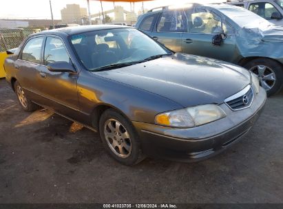 2000 MAZDA 626 ES/LX Gray  Gasoline 1YVGF22C1Y5177911 photo #1