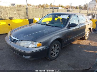 2000 MAZDA 626 ES/LX Gray  Gasoline 1YVGF22C1Y5177911 photo #3