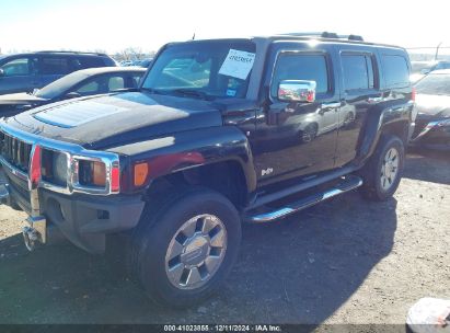 2007 HUMMER H3 SUV Black  Gasoline 5GTDN13E378126700 photo #3