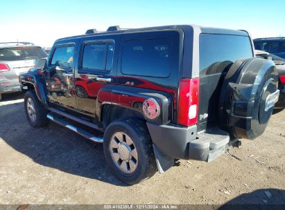 2007 HUMMER H3 SUV Black  Gasoline 5GTDN13E378126700 photo #4