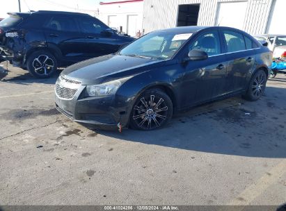 2011 CHEVROLET CRUZE 1LT Gray  Gasoline 1G1PF5S99B7262317 photo #3