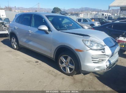 2014 PORSCHE CAYENNE DIESEL Silver  Diesel WP1AF2A26ELA39968 photo #1