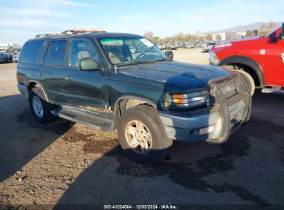 2001 TOYOTA 4RUNNER SR5 V6 Green  Gasoline JT3GN86R910202345 photo #1