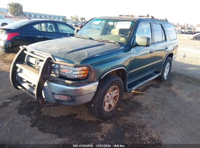 2001 TOYOTA 4RUNNER SR5 V6 Green  Gasoline JT3GN86R910202345 photo #3