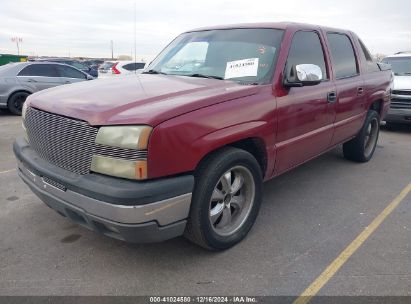 2004 CHEVROLET AVALANCHE 1500 Red  Gasoline 3GNEC12T14G101907 photo #3