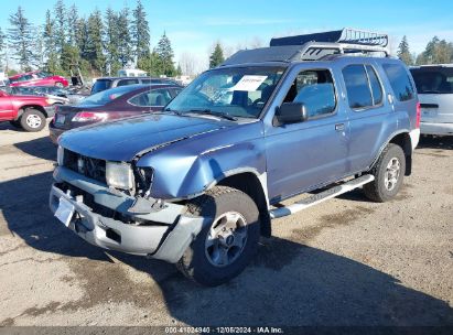 2000 NISSAN XTERRA SE/XE Blue  Gasoline 5N1ED28Y4YC598325 photo #3