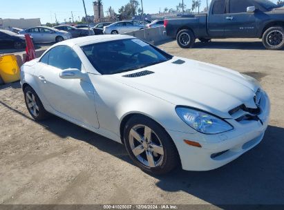 2008 MERCEDES-BENZ SLK 280 White  Gasoline WDBWK54F38F182851 photo #1