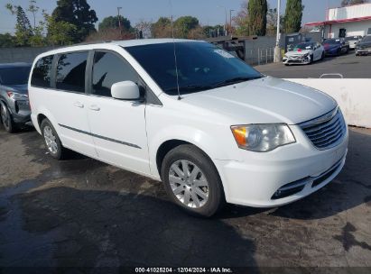 2015 CHRYSLER TOWN & COUNTRY TOURING White  Flexible Fuel 2C4RC1BG2FR716184 photo #1