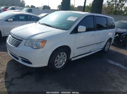 2015 CHRYSLER TOWN & COUNTRY TOURING White  Flexible Fuel 2C4RC1BG2FR716184 photo #3