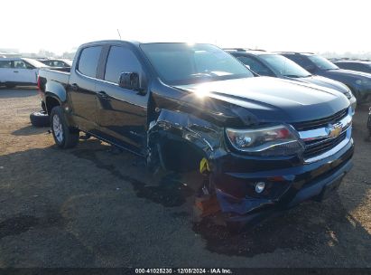 2016 CHEVROLET COLORADO LT Black  Gasoline 1GCGSCE32G1388754 photo #1