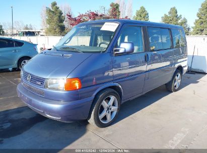 1999 VOLKSWAGEN EUROVAN MV Blue  Gasoline WV2MH2702XH039584 photo #3