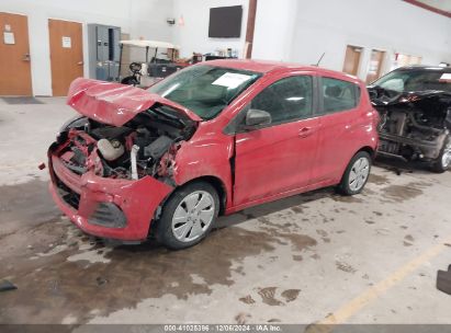 2017 CHEVROLET SPARK LS CVT Red  Gasoline KL8CB6SA7HC733519 photo #3