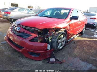 2010 TOYOTA CAMRY SE Red  Gasoline 4T1BF3EK4AU502129 photo #3