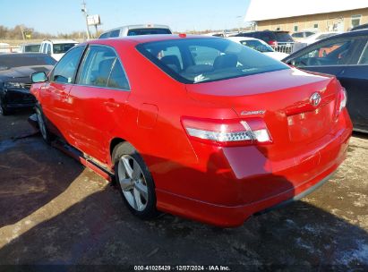 2010 TOYOTA CAMRY SE Red  Gasoline 4T1BF3EK4AU502129 photo #4