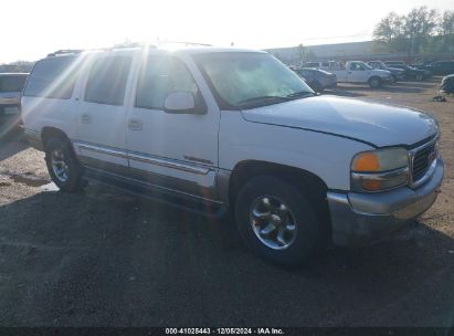 2001 GMC YUKON XL 1500 SLT White  Gasoline 3GKEC16T31G272564 photo #1