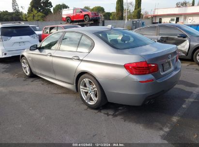 2014 BMW 528I Gray  Gasoline WBA5A5C56ED501821 photo #4