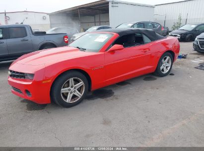 2011 CHEVROLET CAMARO 1LT Red  Gasoline 2G1FB3DD0B9164921 photo #3