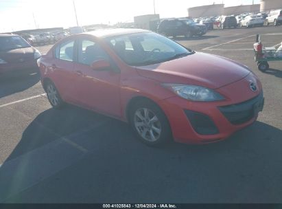 2011 MAZDA MAZDA3 I TOURING Red  Gasoline JM1BL1VG0B1478332 photo #1