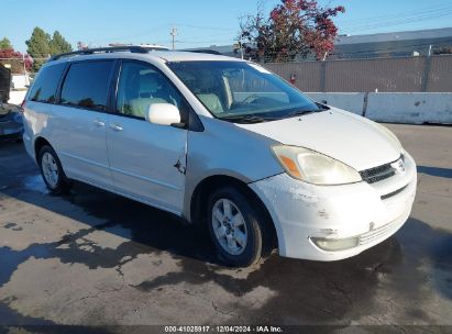 2004 TOYOTA SIENNA XLE White  Gasoline 5TDZA22C54S059605 photo #1