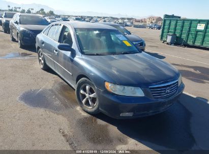 2006 HYUNDAI AZERA LIMITED/SE Blue  Gasoline KMHFC46F56A070984 photo #1