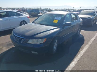 2006 HYUNDAI AZERA LIMITED/SE Blue  Gasoline KMHFC46F56A070984 photo #3