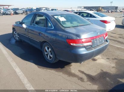 2006 HYUNDAI AZERA LIMITED/SE Blue  Gasoline KMHFC46F56A070984 photo #4