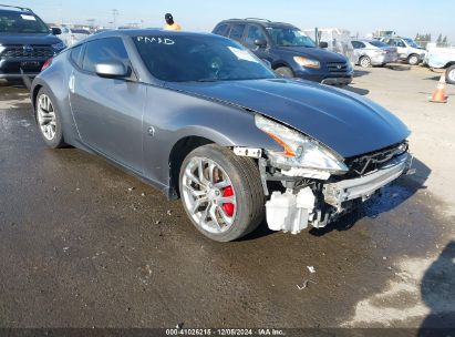 2016 NISSAN 370Z SPORT Silver coupe gas JN1AZ4EH7GM932458 photo #1