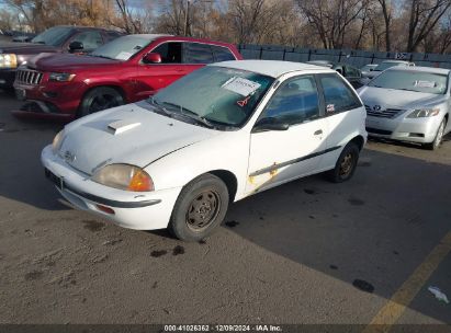 1996 GEO METRO LSI White  Gasoline 2C1MR229XT6789457 photo #3