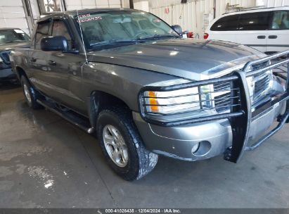 2006 DODGE DAKOTA SLT Gray  Gasoline 1D7HW48K36S534255 photo #1