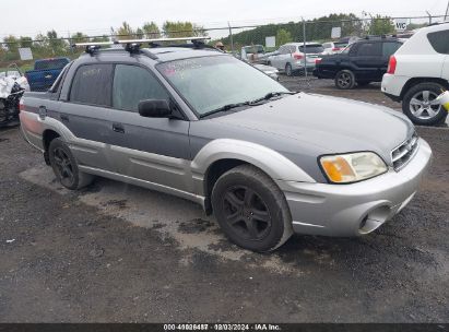 2005 SUBARU BAJA SPORT Black  Gasoline 4S4BT62C457101191 photo #1