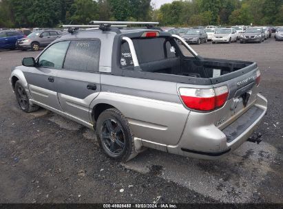 2005 SUBARU BAJA SPORT Black  Gasoline 4S4BT62C457101191 photo #4