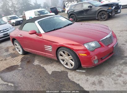 2005 CHRYSLER CROSSFIRE LIMITED Red  Gasoline 1C3AN65L55X057227 photo #1