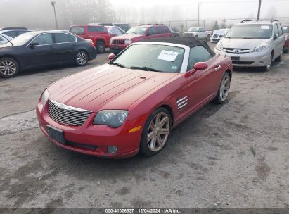 2005 CHRYSLER CROSSFIRE LIMITED Red  Gasoline 1C3AN65L55X057227 photo #3