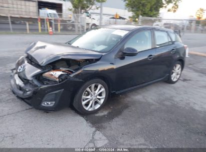 2011 MAZDA MAZDA3 S GRAND TOURING Black  Gasoline JM1BL1M60B1486097 photo #3