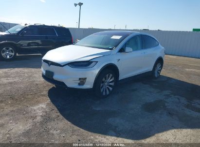 2019 TESLA MODEL X 100D/75D/LONG RANGE White  Electric 5YJXCAE23GF005825 photo #3