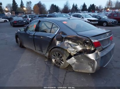 2013 HONDA ACCORD EX-L V-6 Gray  Gasoline 1HGCR3F80DA044776 photo #4