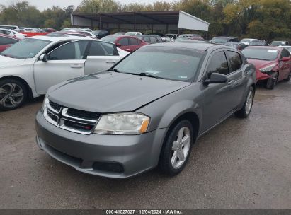 2013 DODGE AVENGER SE Gray  Gasoline 1C3CDZAB0DN535803 photo #3