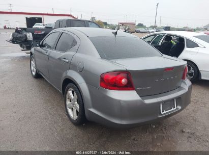 2013 DODGE AVENGER SE Gray  Gasoline 1C3CDZAB0DN535803 photo #4