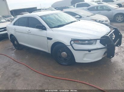 2013 FORD POLICE INTERCEPTOR White  Gasoline 1FAHP2M83DG143571 photo #1