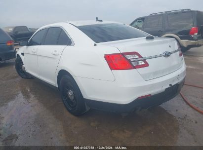 2013 FORD POLICE INTERCEPTOR White  Gasoline 1FAHP2M83DG143571 photo #4