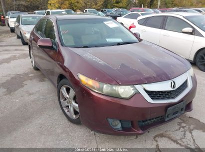 2009 ACURA TSX Burgundy  Gasoline JH4CU26669C035760 photo #1