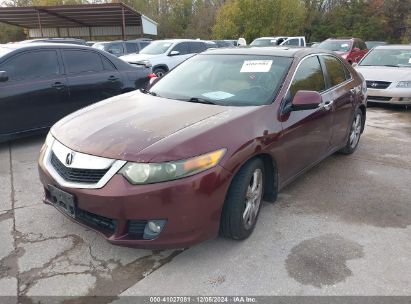 2009 ACURA TSX Burgundy  Gasoline JH4CU26669C035760 photo #3