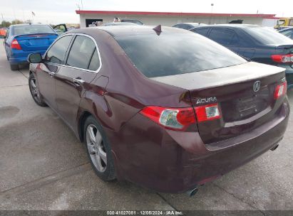 2009 ACURA TSX Burgundy  Gasoline JH4CU26669C035760 photo #4